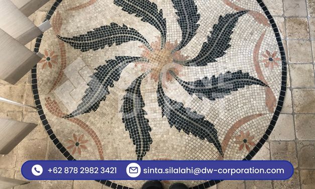 Floor Ornamentation CNC Mosaics